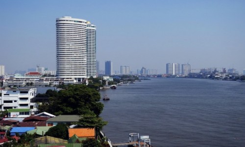 Zdjcie TAJLANDIA / Bangkok / Menam / Rzeka