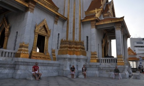 Zdjecie TAJLANDIA / Bangkok / Dzielnica Chiska / U rde Buddyzmu