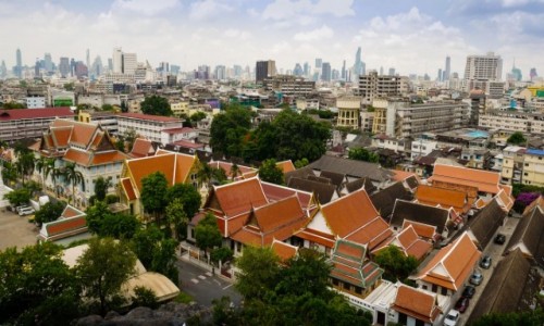 Zdjecie TAJLANDIA / Bangkok / Wat Saket / Bangkok