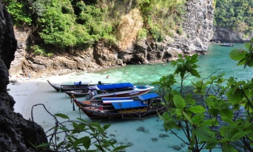 Zdjecie TAJLANDIA / krabi / wyspy / ukryte plae