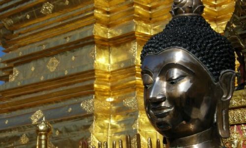 Zdjęcie TAJLANDIA / okolice Chiang Mai / Wat Doi Suthep / Budda3
