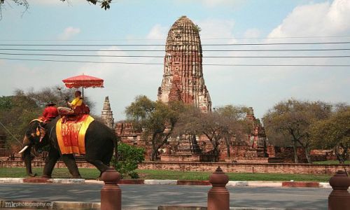 Zdjecie TAJLANDIA / Ayutthaya / Ayutthaya historical park / Wat Phra Ram