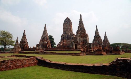Zdjecie TAJLANDIA / Ayutthaya / Ayutthaya / Wat Chai Wattanaram