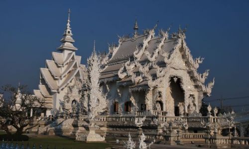 Zdjecie TAJLANDIA / Chiang Rai / Chiang Rai / Pałac Królowej Śniegu