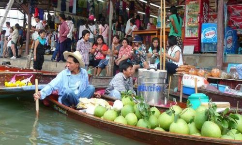 Zdjęcie TAJLANDIA / DAMNOEN SUDAK / DAMNOEN SUDAK / TARG