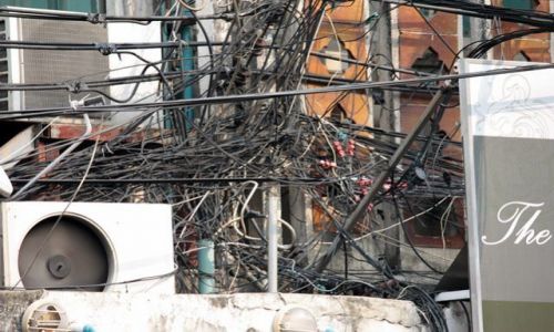 Zdjecie TAJLANDIA / - / Bangkok / elektryfikacja Bangkoku..:)