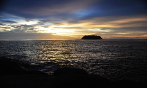Zdjcie TAJLANDIA / Phuket / Kata beach / sun set