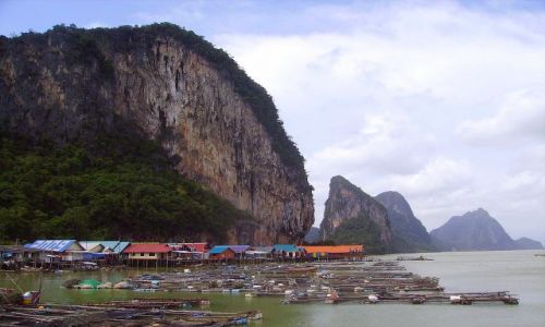 Zdjecie TAJLANDIA / poudniowa Tajlandia / Koh Panyee / pywajca wioska Koh Panyee
