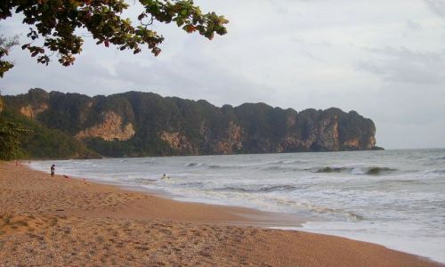 Zdjecie TAJLANDIA / poudniowa Tajlandia / wybrzee Morza Andamaskiego / popoudnie na play w Ao Nang