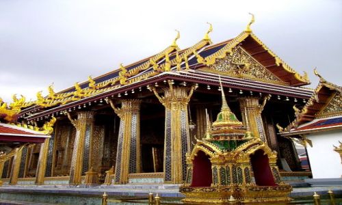 TAJLANDIA / Bangkok / ¶wi±tynia Szmaragdowego Buddy / ¶wi±tynia Szmaragdowego Buddy