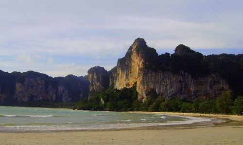 TAJLANDIA / po³udniowa Tajlandia / pla¿a Railay -West / West Railay Beach