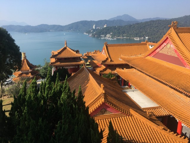 Zdj cia: Sun Moon Lake, Wen Wu Temple, TAJWAN Zdj cia: Sun Moon Lake, Wen Wu Temple, TAJWAN