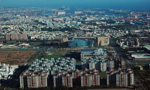 Zdjęcie TAJWAN / - / Kaohsiung / Panorama miasta