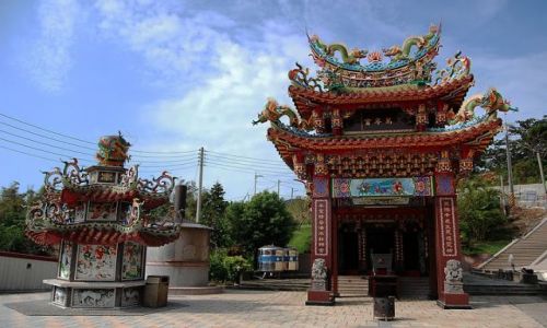 Zdjęcie TAJWAN / - / Wyspa Xiao Liuqiu / Światynie buddyjskie