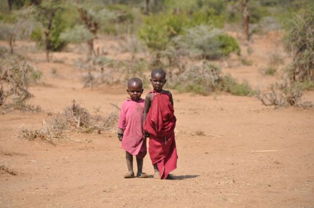 Zdjęcia: Longido, Longido, Masajskie dzieciaczki, TANZANIA Zdjęcia: Longido, Longido, Masajskie dzieciaczki, TANZANIA