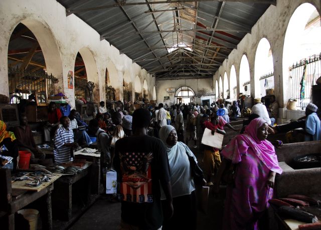 Zdjęcia: Zanzibar, Zanzibar, targ rybny, TANZANIA Zdjęcia: Zanzibar, Zanzibar, targ rybny, TANZANIA