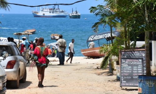 Zdjecie TANZANIA / Zanzibar / zachodnie wybrzee / Nabrzee w Stone Town