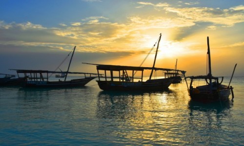 Zdjecie TANZANIA / Zanzibar / wybrzee zachodnie, wioska Kendwa / W zatoce w Kendwa