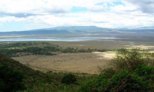 Zdjcie TANZANIA / obszar chroniony Ngorongoro / j.w. / Ngorongoro widok z krawdzi