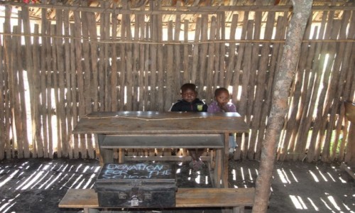 Zdj�cie TANZANIA / Afryka �rodkowa / Park Ngorongoro / Kara. W szkole Masaj�w