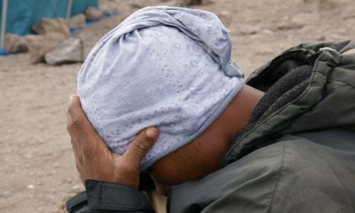 Zdjęcie TANZANIA / Kilimandżaro / Machame Road / ADAM!! Co jest q...