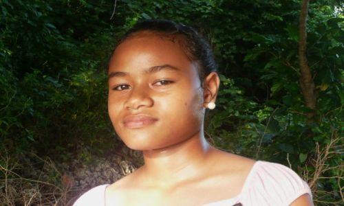 Zdjęcie TONGA / Vava'u / Neiafu / dziewczyna z Tongatapu