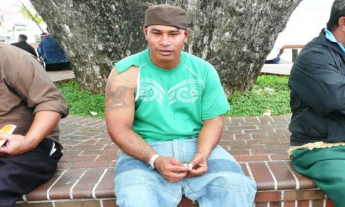 Zdjcie TONGA / Tongatapu / Nuku'alofa / Koszulka do tatuau