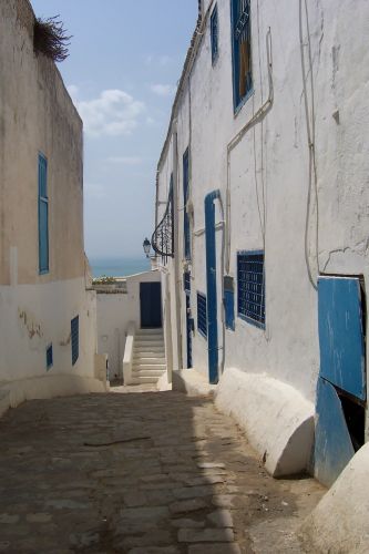 Zdjęcia: stare miasto, Sidi Bou Said, b.t, TUNEZJA Zdjęcia: stare miasto, Sidi Bou Said, b.t, TUNEZJA