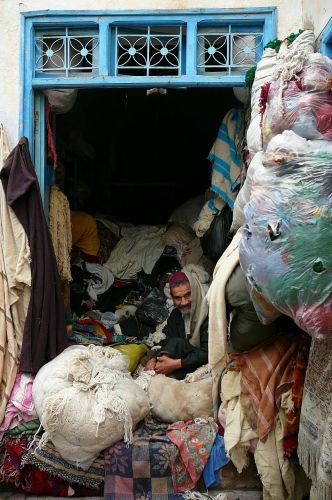 Zdjęcia: medina, Kairuan, wśród wełny, TUNEZJA Zdjęcia: medina, Kairuan, wśród wełny, TUNEZJA