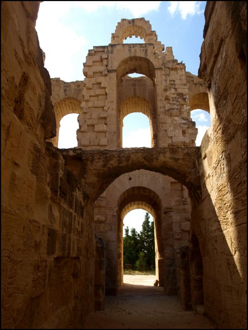 Zdjęcia: Koloseum, El Jem, łuki, TUNEZJA Zdjęcia: Koloseum, El Jem, łuki, TUNEZJA