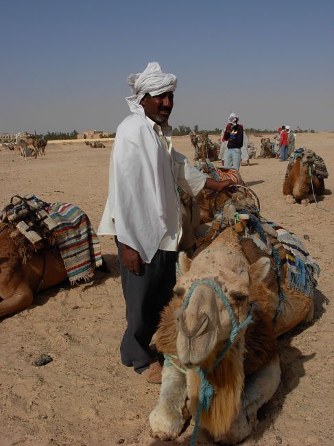 Zdjęcia: Sahara, Beduin na Saharze., TUNEZJA Zdjęcia: Sahara, Beduin na Saharze., TUNEZJA