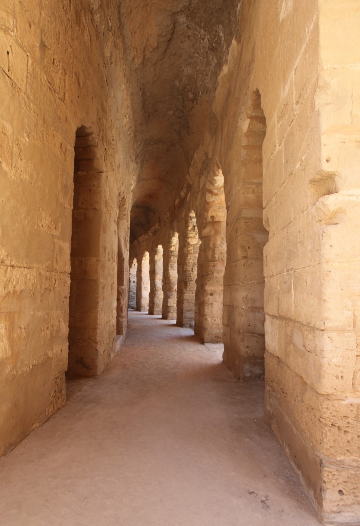 Zdjęcia: El Jem, Koloseum, Sahel Tunezyjski, Korytarze, TUNEZJA Zdjęcia: El Jem, Koloseum, Sahel Tunezyjski, Korytarze, TUNEZJA
