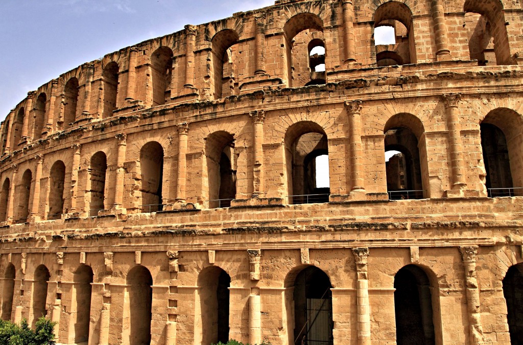Zdjęcia: El Jem, wschodniej Tunezji,, Amphitheater El Djem, TUNEZJA Zdjęcia: El Jem, wschodniej Tunezji,, Amphitheater El Djem, TUNEZJA