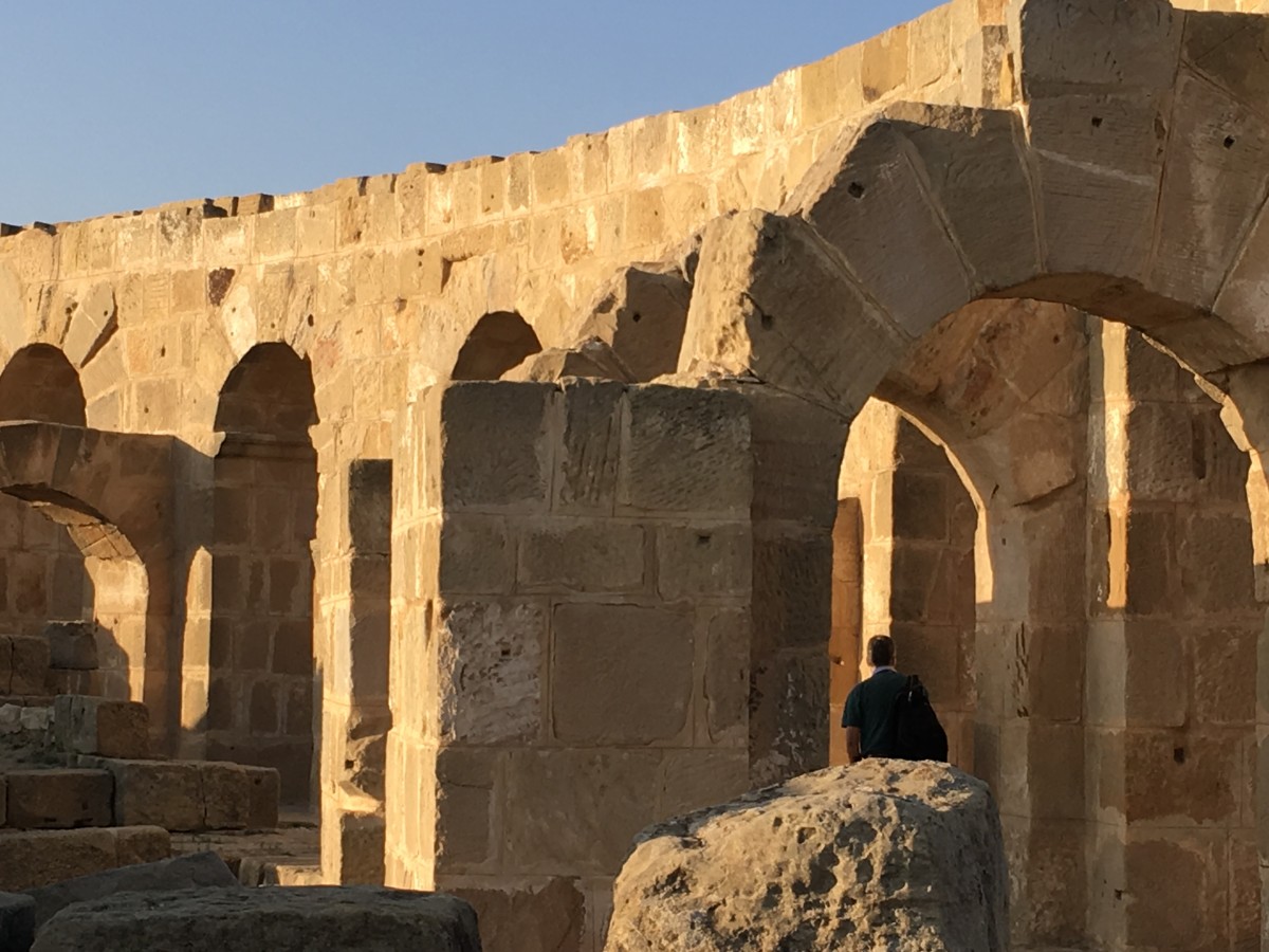 Zdjęcia: Uthina, Uthina - amfiteatr, TUNEZJA Zdjęcia: Uthina, Uthina - amfiteatr, TUNEZJA