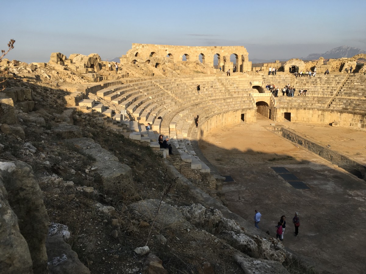 Zdjęcia: Uthina, Uthina - amfiteatr, TUNEZJA Zdjęcia: Uthina, Uthina - amfiteatr, TUNEZJA