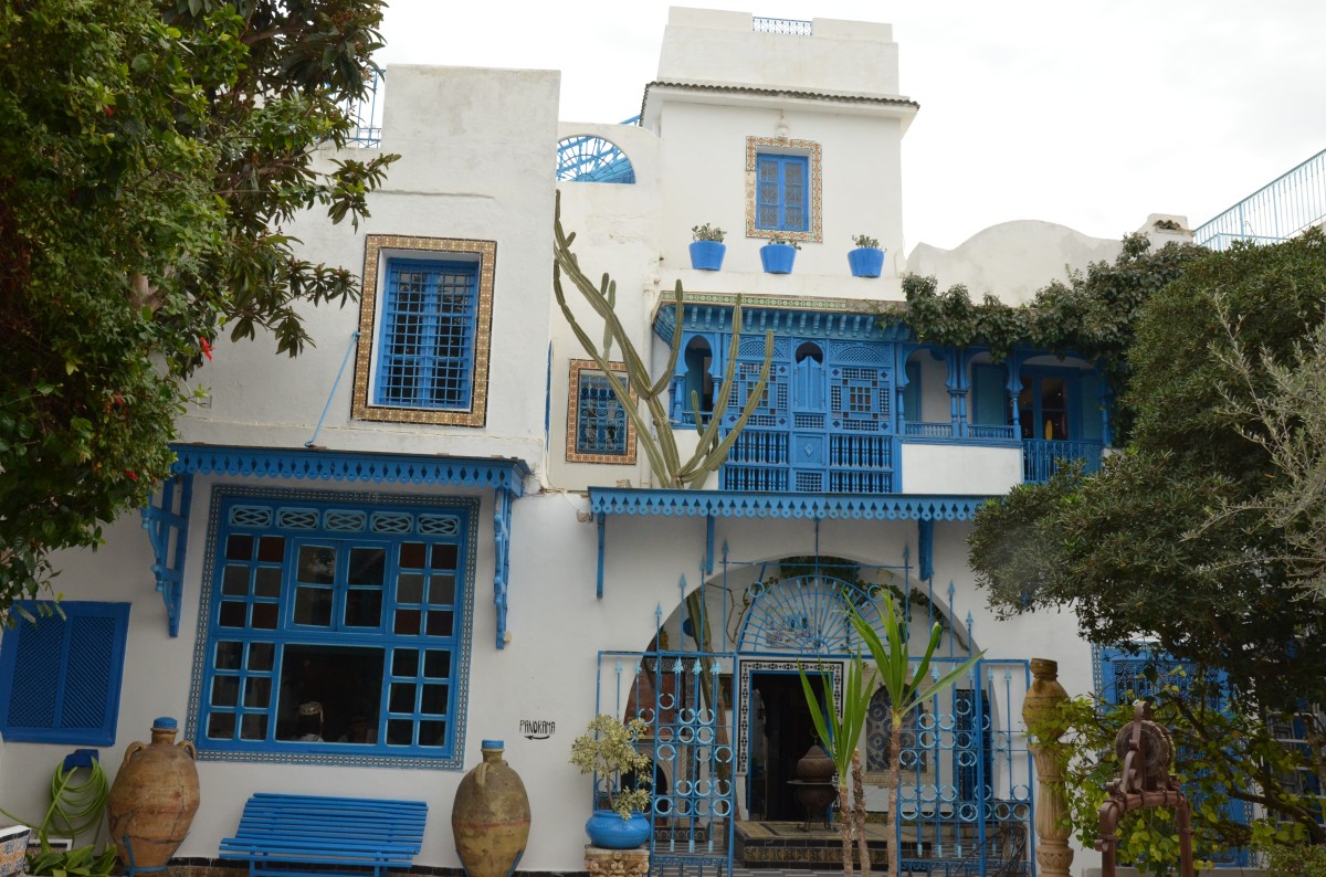 Zdjęcia: Tunis, Nad Zatoką Tuniską Morza Śródziemnego, Dzielnica Sidi Bou Said, TUNEZJA Zdjęcia: Tunis, Nad Zatoką Tuniską Morza Śródziemnego, Dzielnica Sidi Bou Said, TUNEZJA