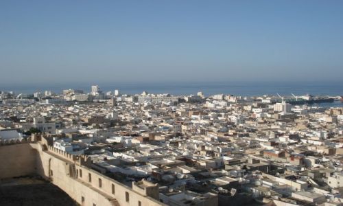 Zdjecie TUNEZJA / - / SOUSSE / WIDOK NA MIASTO Z LATARNI MORSKIEJ