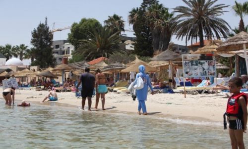 Zdjecie TUNEZJA / - / El Kantaoui  / Plaa w Port El Kantaoui 
