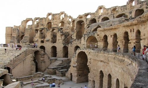 Zdjcie TUNEZJA / Tunezja wschodnia / Al - Damm / amfiteatr El -Jem