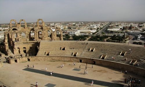 Zdjcie TUNEZJA / Tunezja wschodnia / Al - Damm / amfiteatr El - Jem