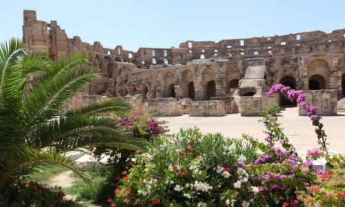 Zdjcie TUNEZJA / Sahel Tunezyjski / El Jem / Amfiteatr