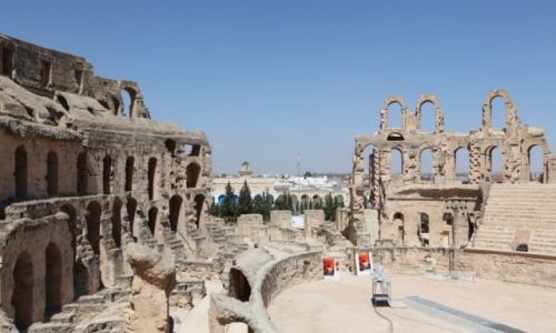 Zdjcie TUNEZJA / Sahel Tunezyjski / El Jem / Koloseum