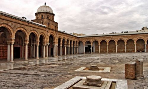 Zdjecie TUNEZJA / - / Tunis / Meczet Al-Zaytuna,