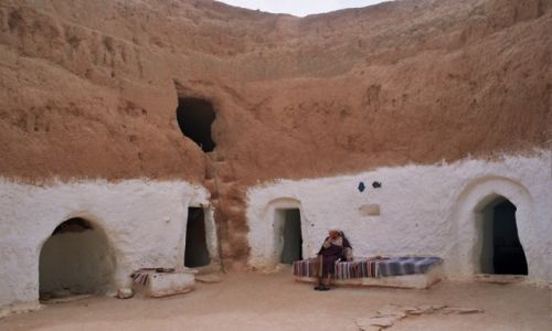 Zdjecie TUNEZJA / GRY DEBEL / MATMATA / DOMOSTWA TROGLODYTW