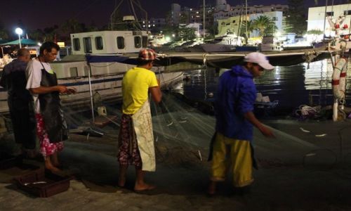 Zdjcie TUNEZJA / Sahel Tunezyjski / Port El Kantaoui / Nocny pow