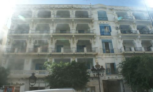 Zdjecie TUNEZJA / brak / TUNIS / Tunezyjska kamienica