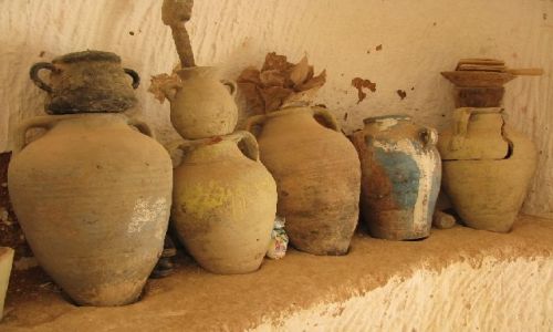 Zdjęcie TUNEZJA / brak / okolice Matmaty / spiżarnia tryglodyty