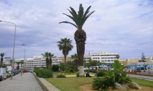 Zdjecie TUNEZJA / Sousse / Medina / Portowy deptak 