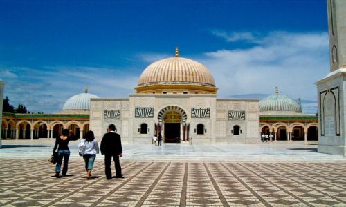 Zdjęcie TUNEZJA / Monastir / Mauzoleum Habiba Bourguiby / Mauzoleum