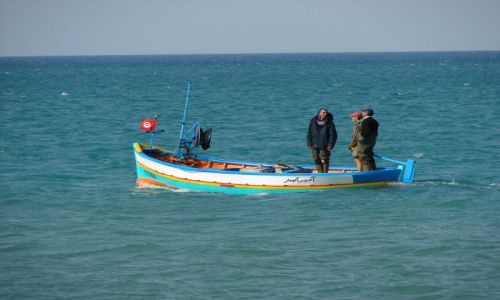 Zdjęcie TUNEZJA / hamamet / Hamamet / Rybacy